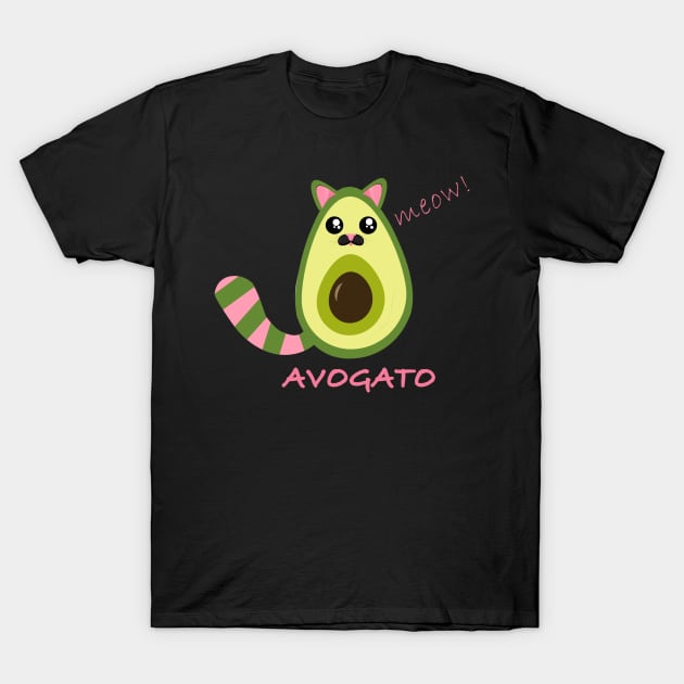 Avocado, green, vegetables T-Shirt by Collagedream